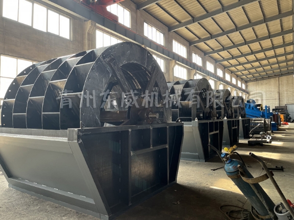 洗沙設(shè)備發(fā)貨現(xiàn)場